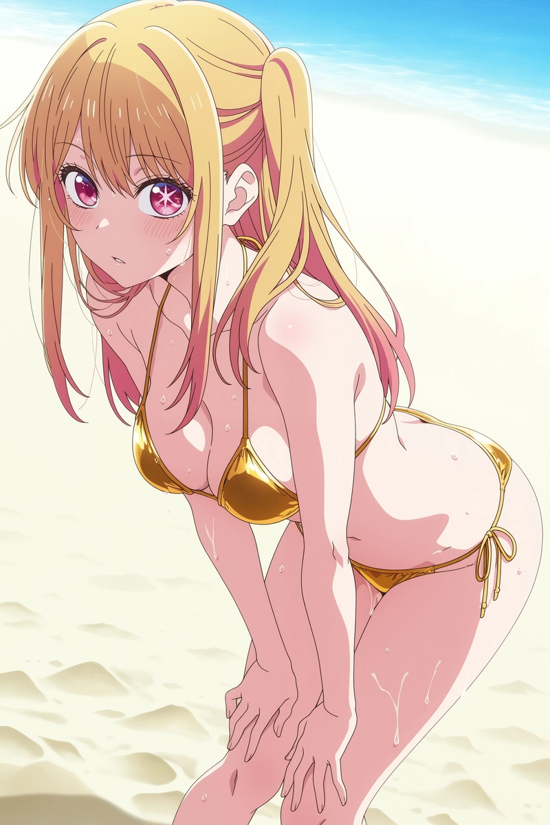 Anime Ruby Hoshino hentai bikini cuốn hút