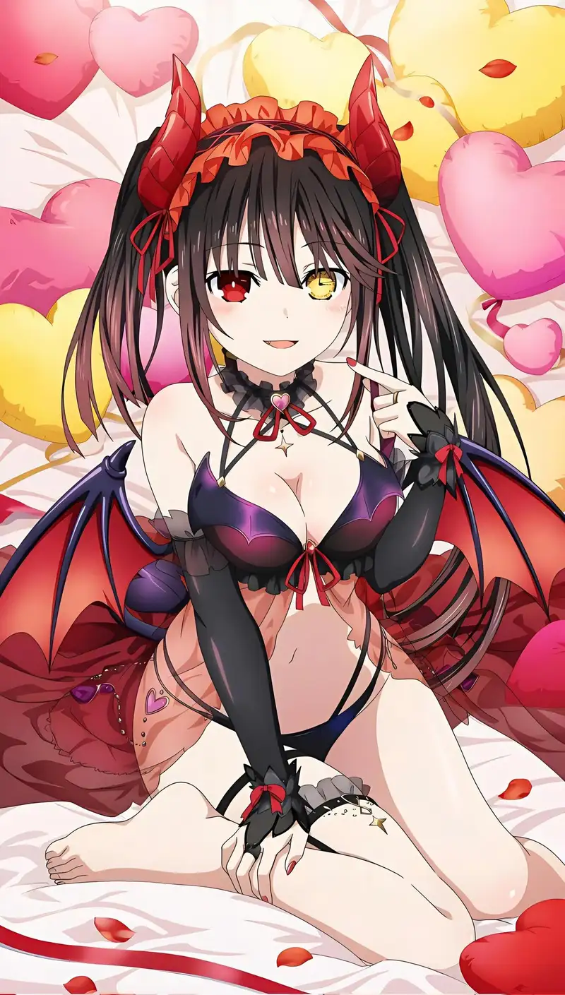 Anime Tokisaki Kurumi nét đẹp cá tính hút hồn
