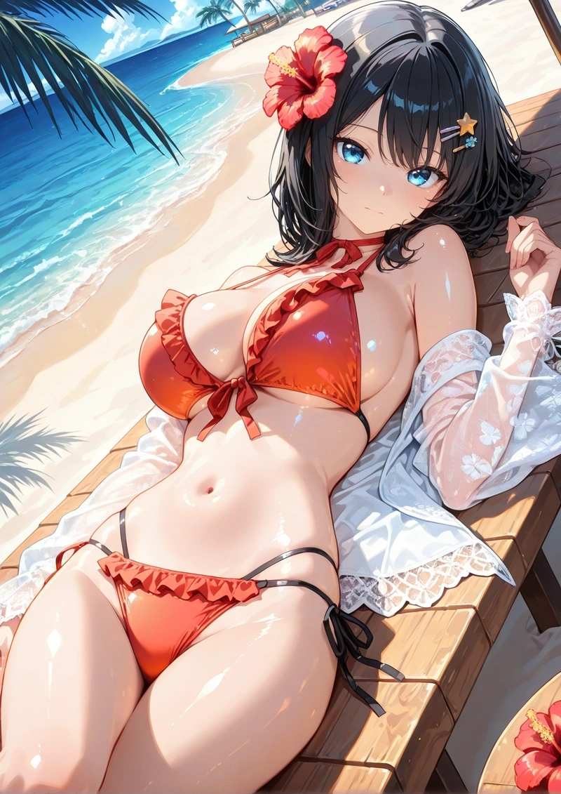 Anime nude 2K ngực căng tròn dâm dục