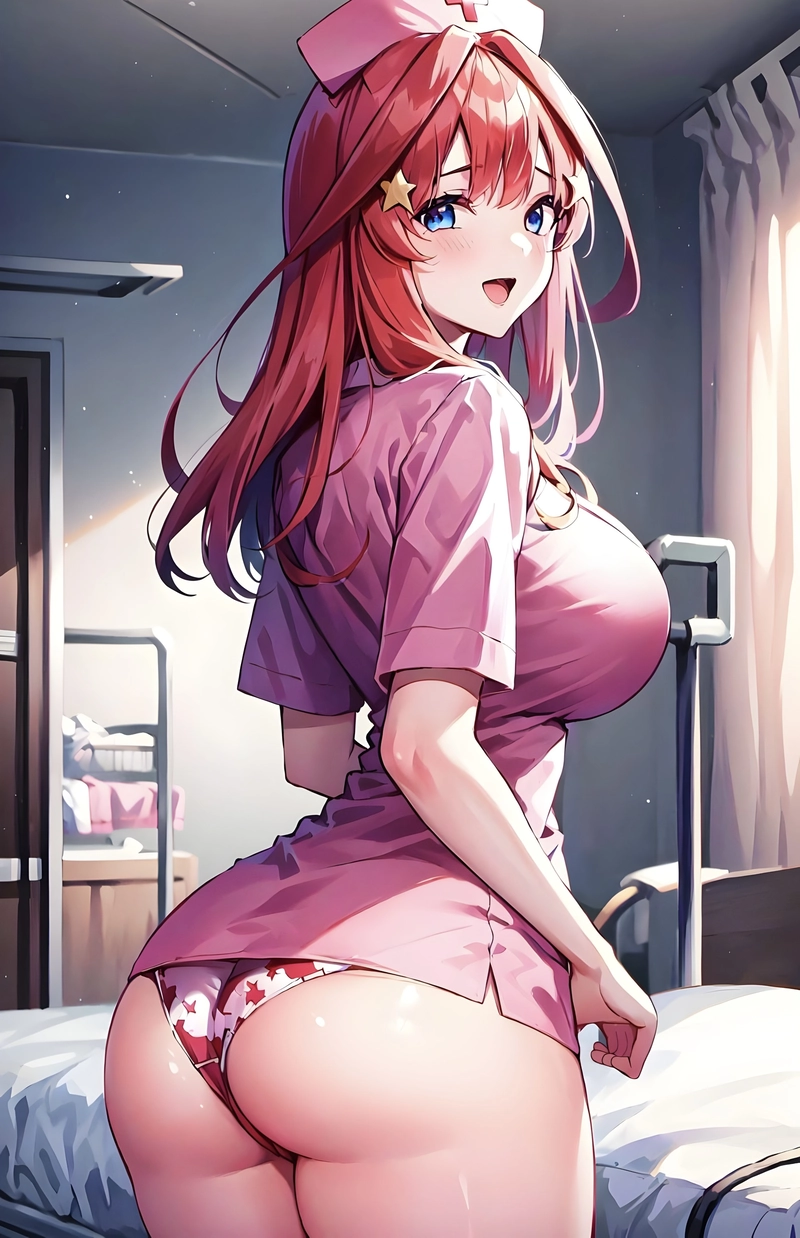 Anime y tá hentai vòng ngực căng