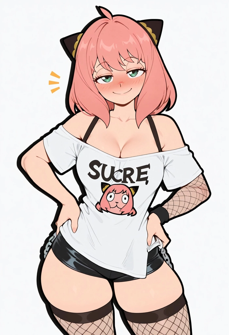 Anya anime hentai doujin vú to hút hồn