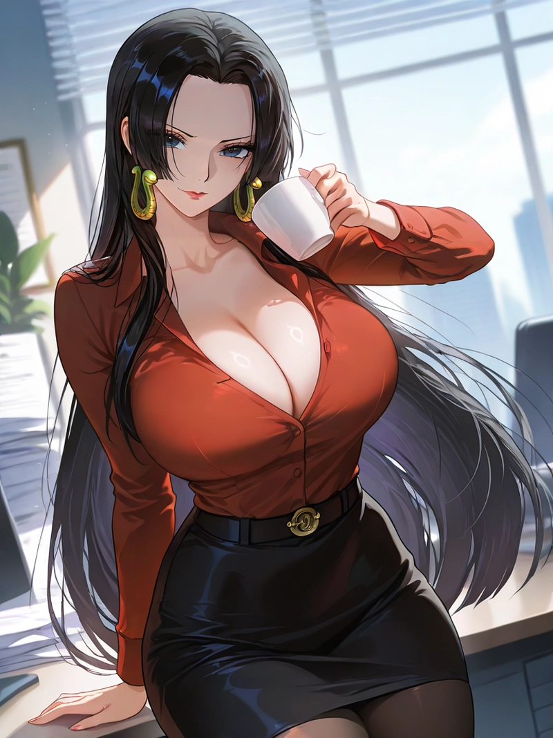 Boa Hancock vú to tròn gợi tình sexy