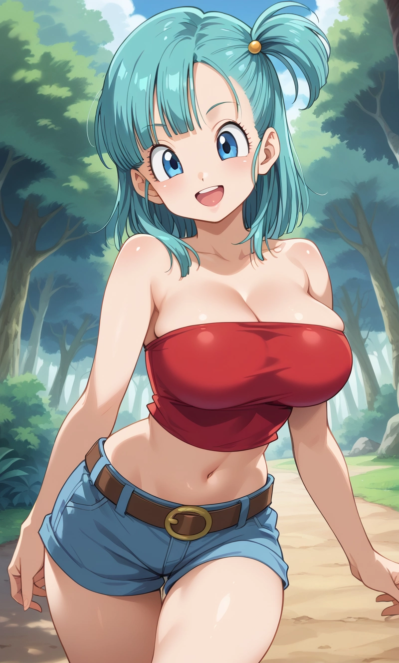Bulma hentai cặp vú to quyến rũ