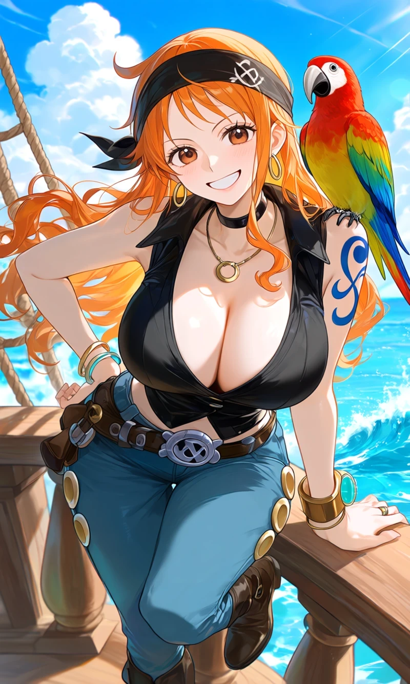 Cô gái One Piece nude vú tròn gợi dục siêu phẩm