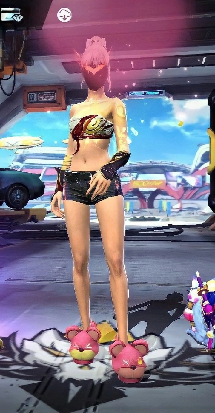 Free Fire hentai mông cong quyến rũ full HD