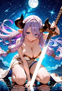 Gái xinh vú to anime quyến rũ sexy