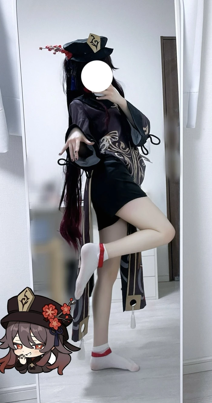 Hình HuTao hentaiz vú to tròn gợi tình
