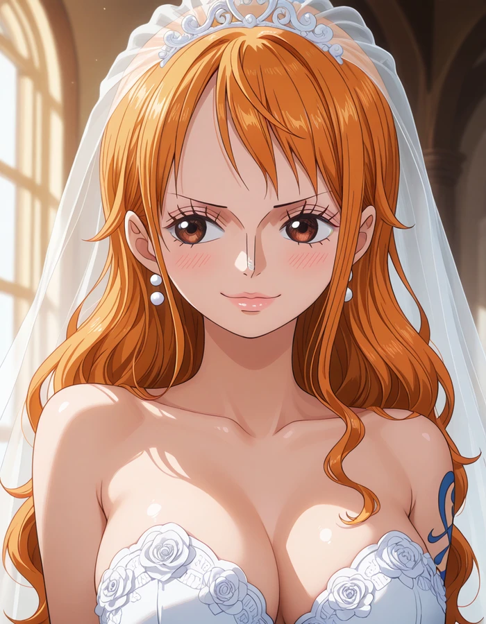 Hình Nami One Piece hentaiz khoe lồn non