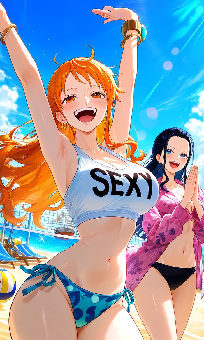 Hình Nami hentai cặp vú khủng