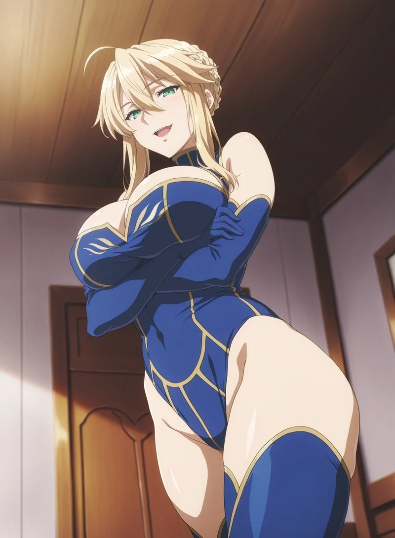 Hình Saber hentai lột đồ nóng bỏng 2K