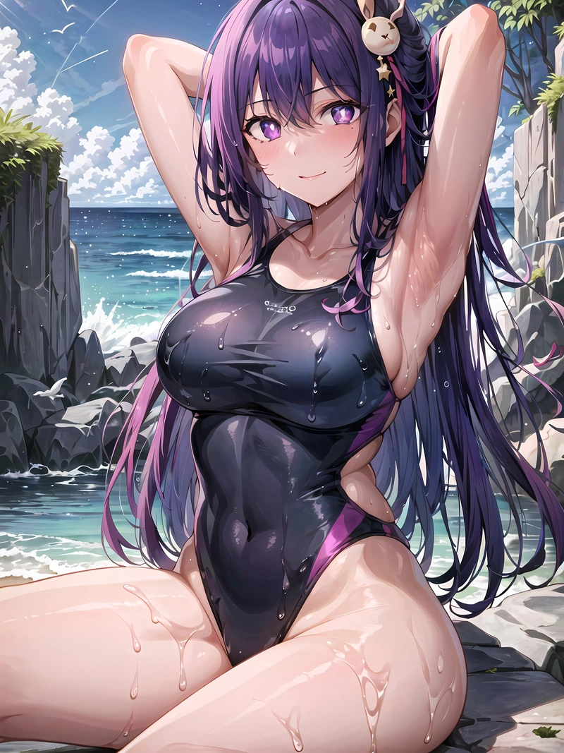 Hình ảnh Hoshino Ai hentai mông quyến rũ