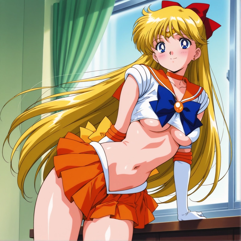 Hình ảnh Sailor Moon hentai show hàng