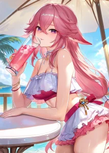 Hình ảnh Yae Miko hentai vòng ba ngon