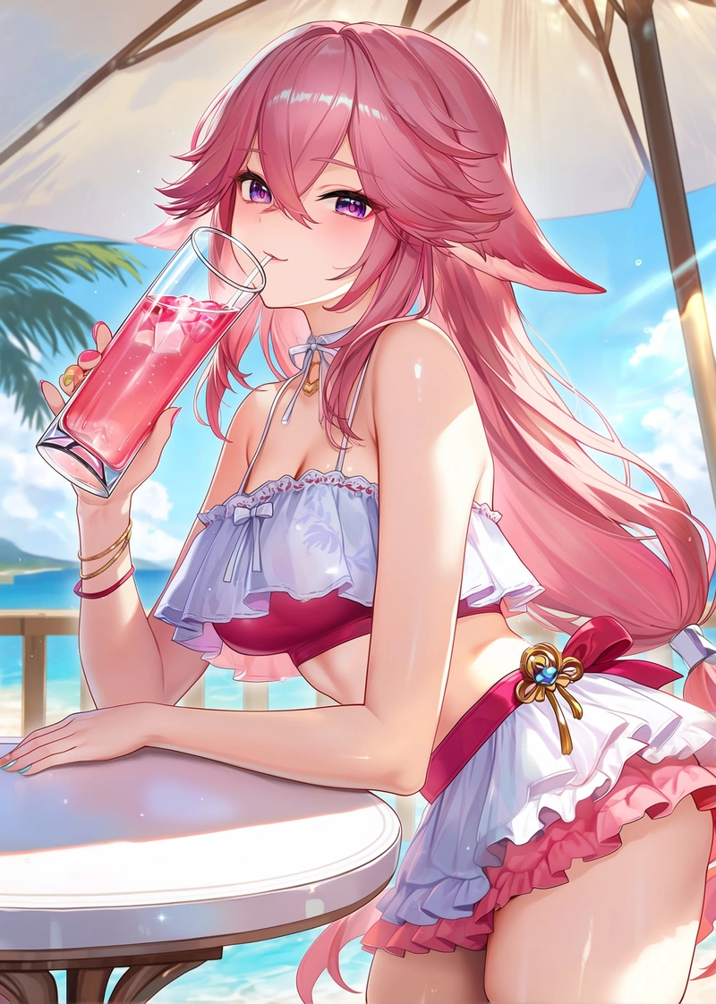 Hình ảnh Yae Miko hentai vòng ba ngon