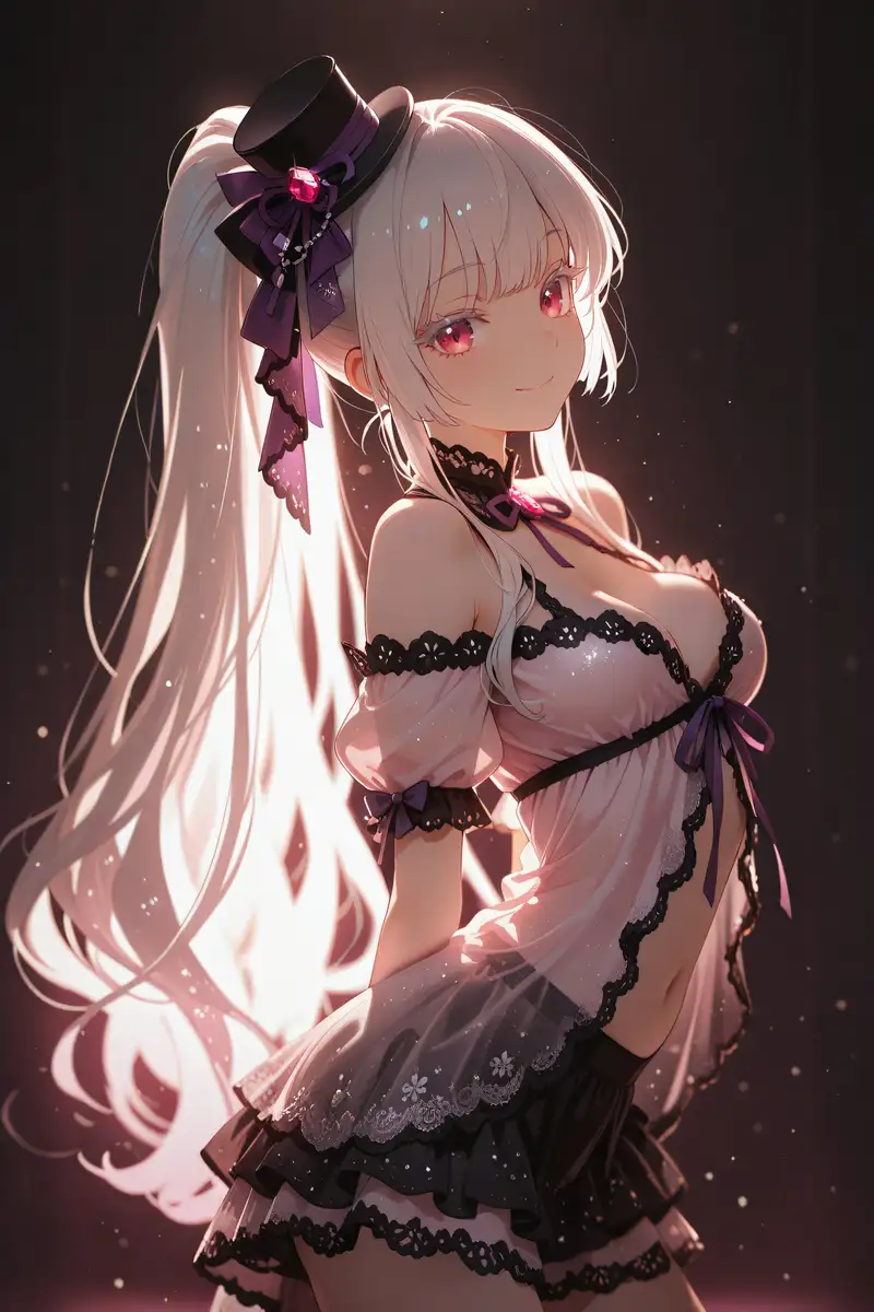 Hình ảnh anime sex bikini dáng vẻ sexy cuốn hút