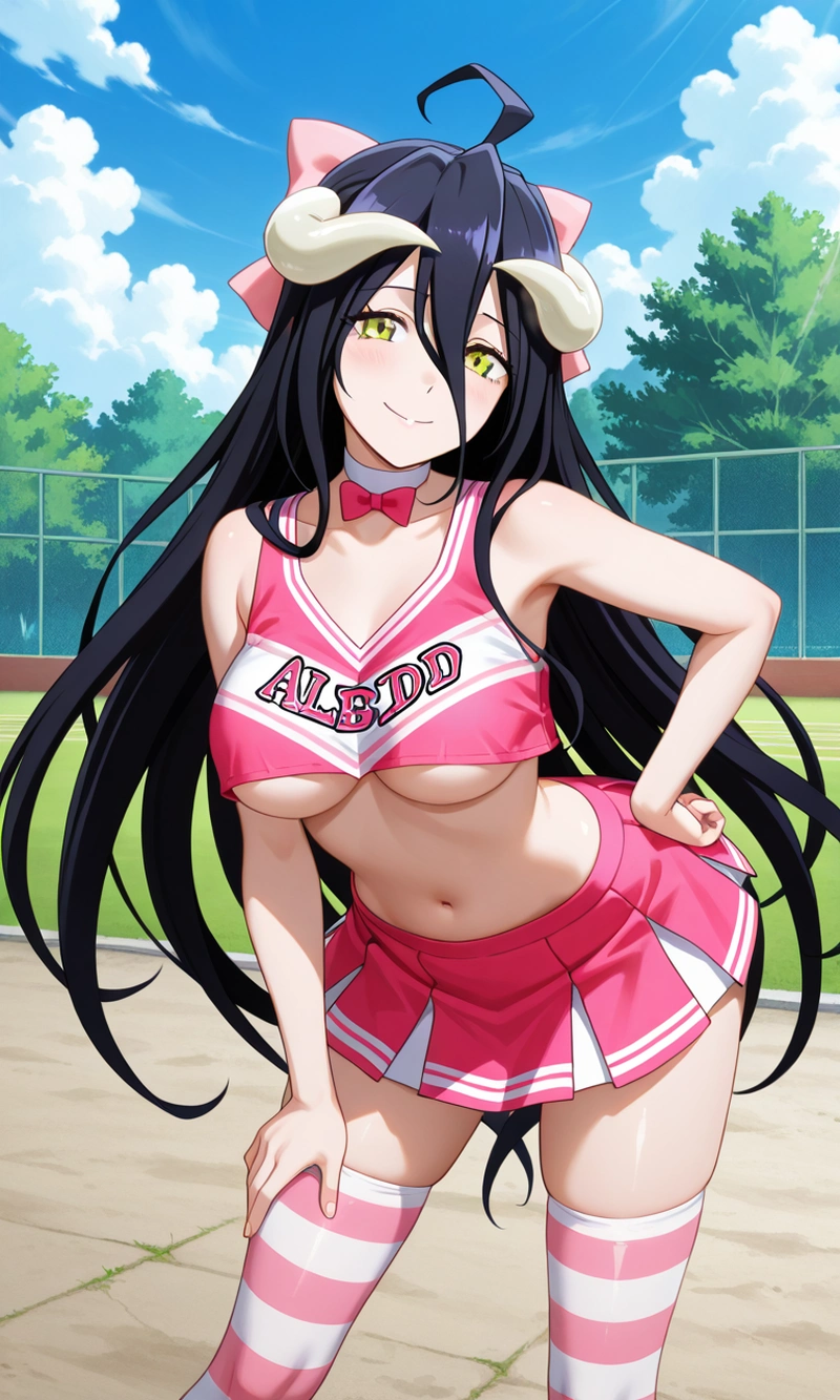 Hình ảnh hentai Albedo vòng ba cực mẩy