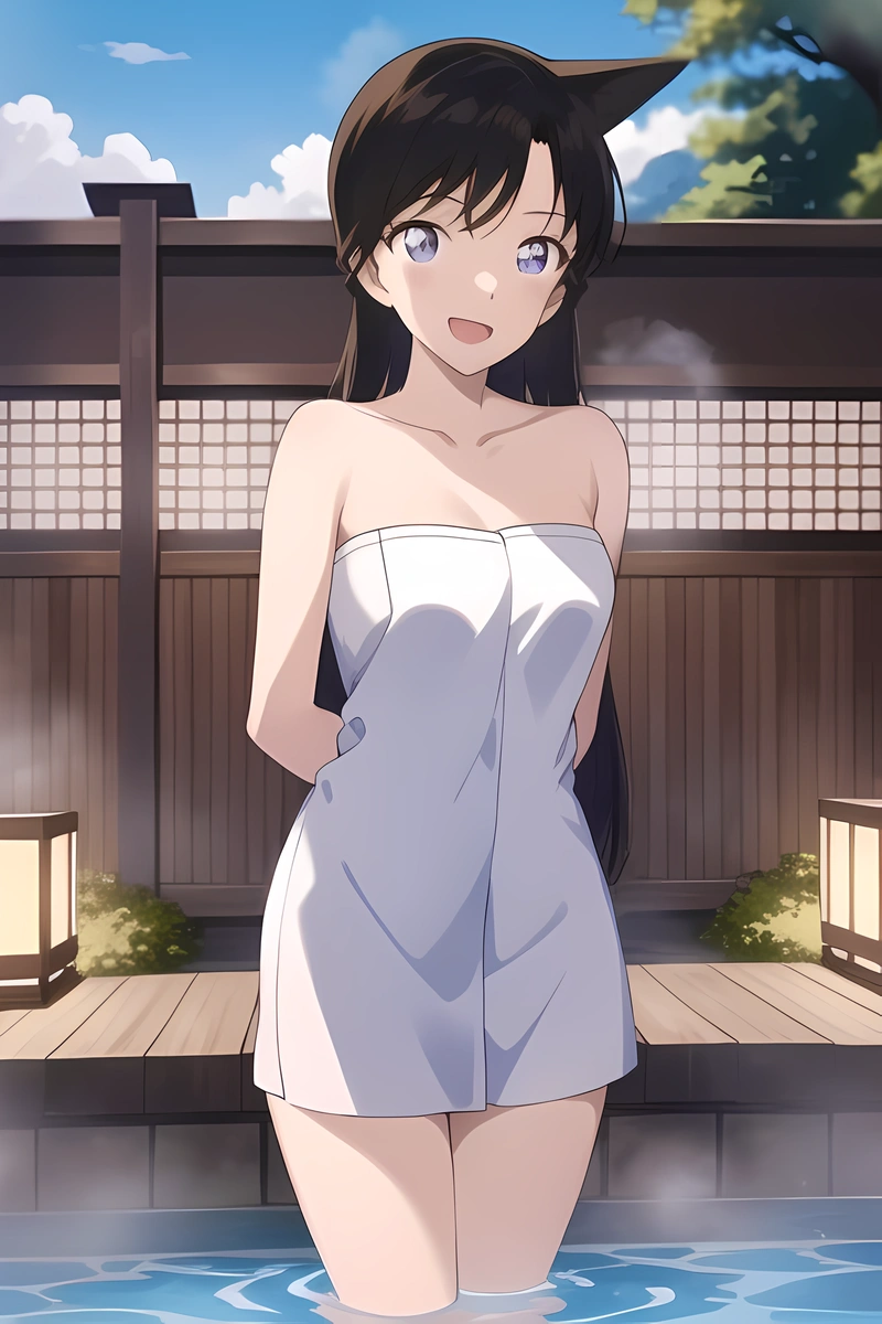 Hình hentai Ran Mori mông đít căng tròn hút hồn