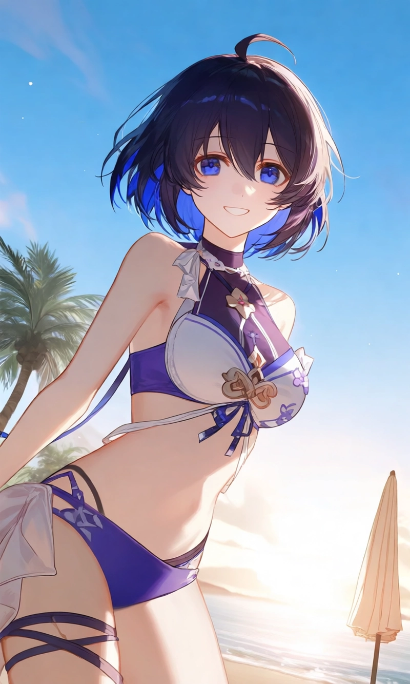 Hình hentai Seele dáng người nóng bỏng