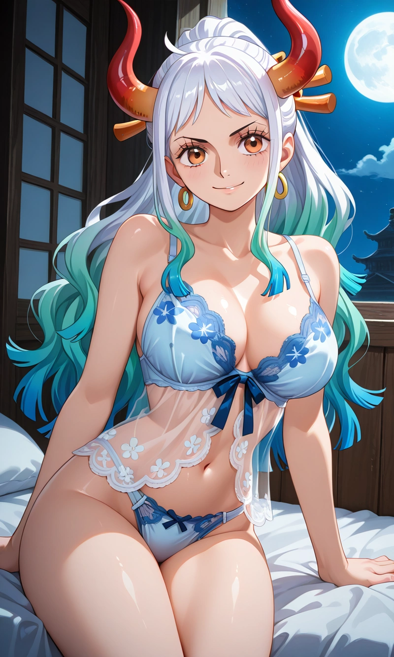 Hình hentai Yamato không che quyến rũ