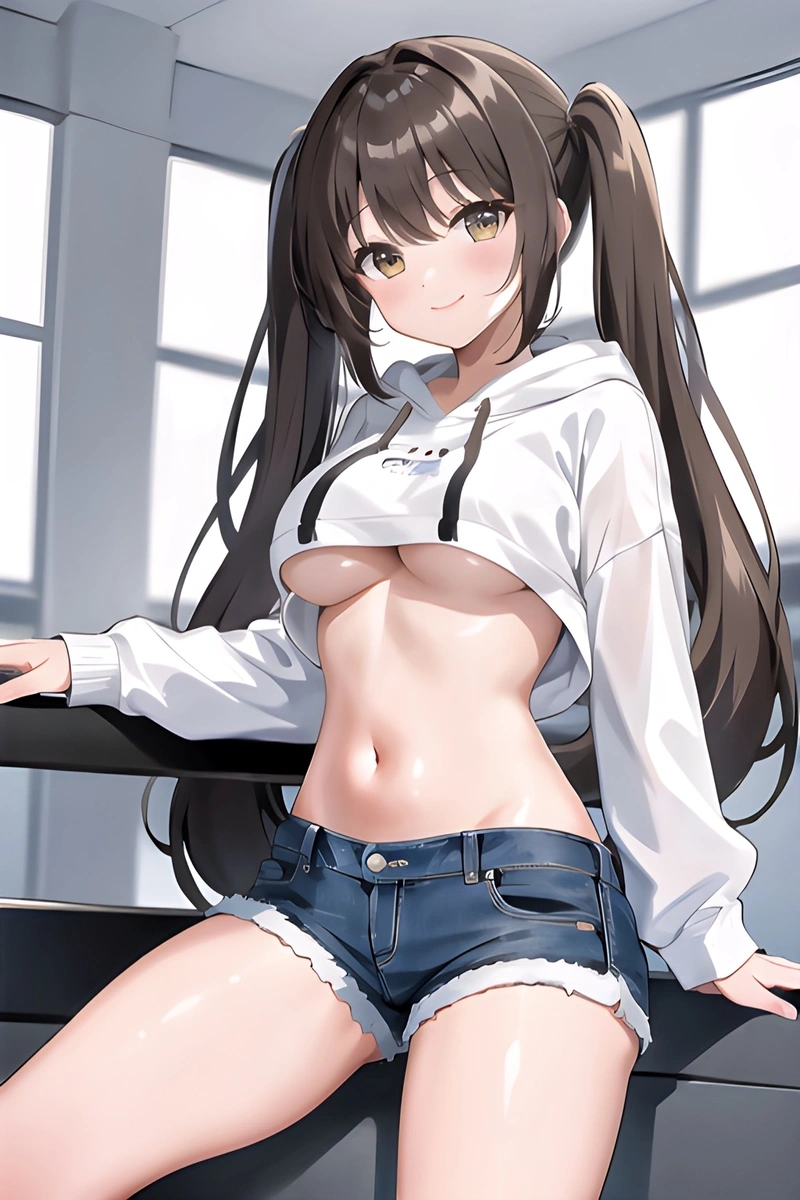 Hình lồn anime nude không che quyến rũ