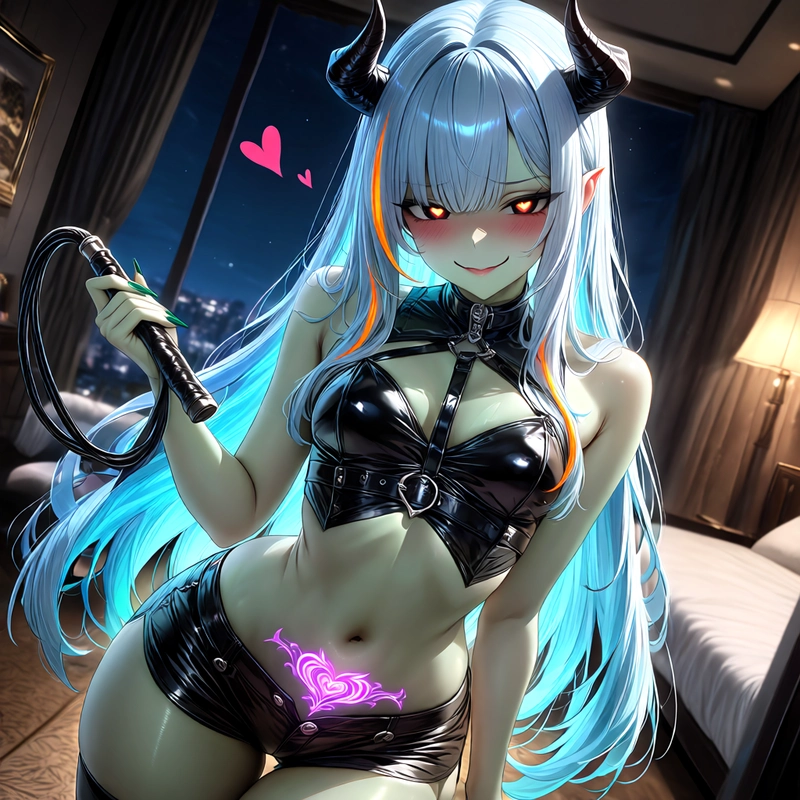 Hình succubus hentai bikini gợi cảm