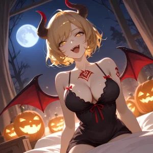 Hình succubus hentai cặp vú to