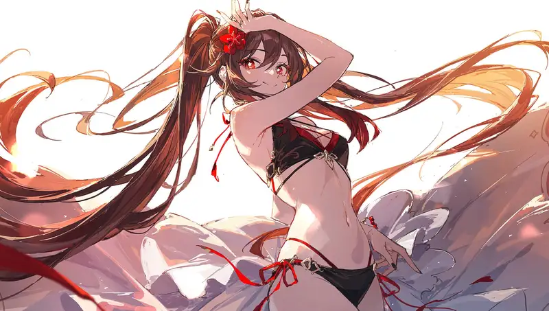 Hu Tao sexy hentai ảnh nóng bỏng
