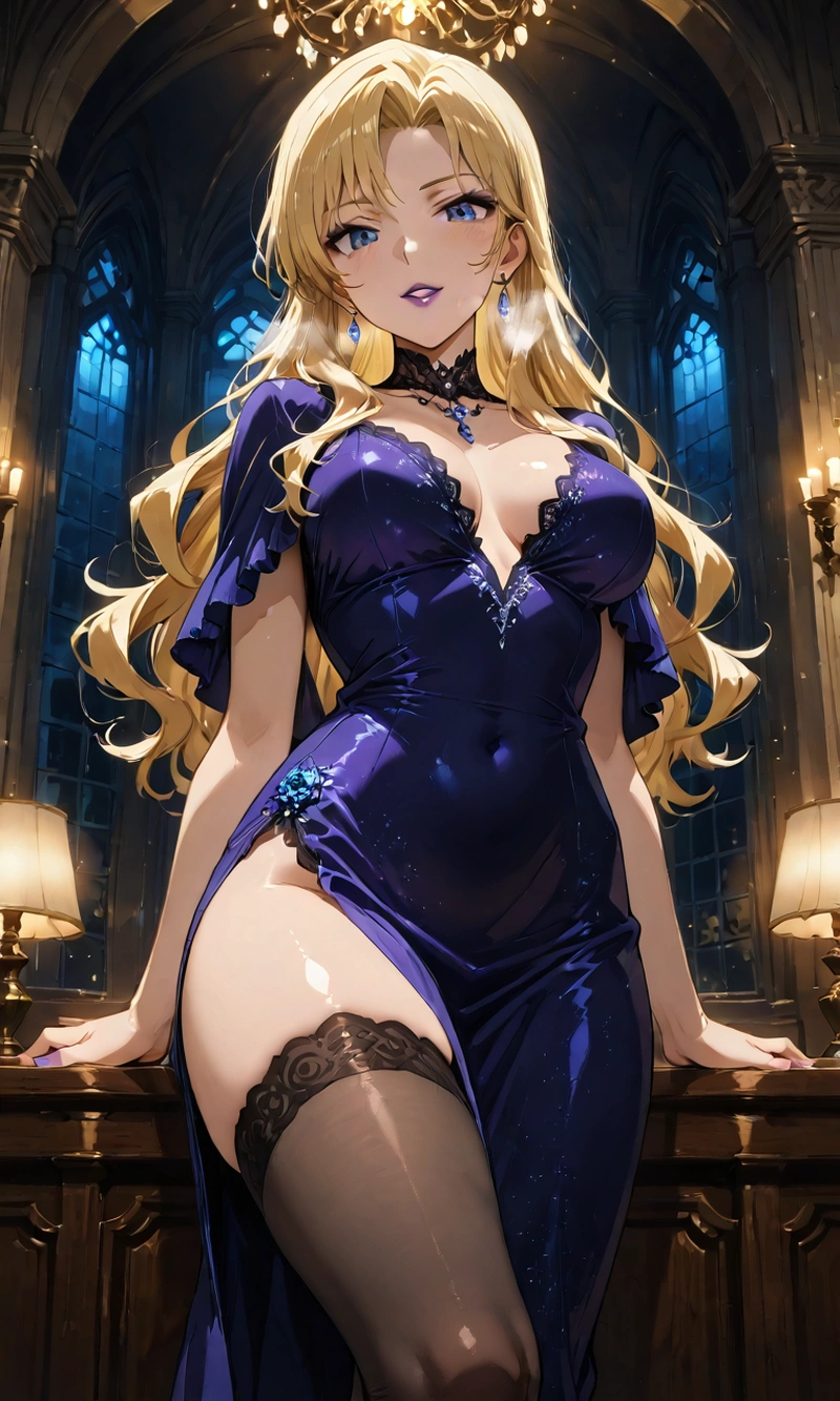 Khỏa thân dâm đãng waifu Vermouth hentai