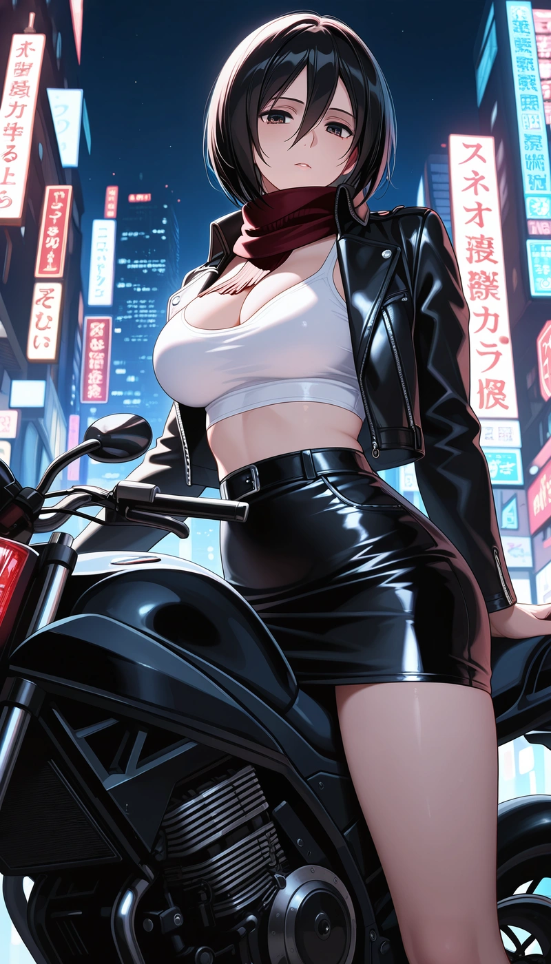 Mikasa nude vòng 3 khủng hút hồn