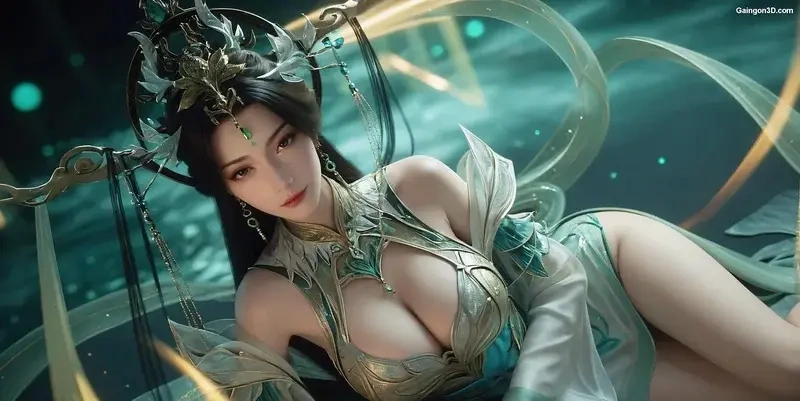 Mộ Phái Linh vòng 1 to tròn khủng gợi dục 3D