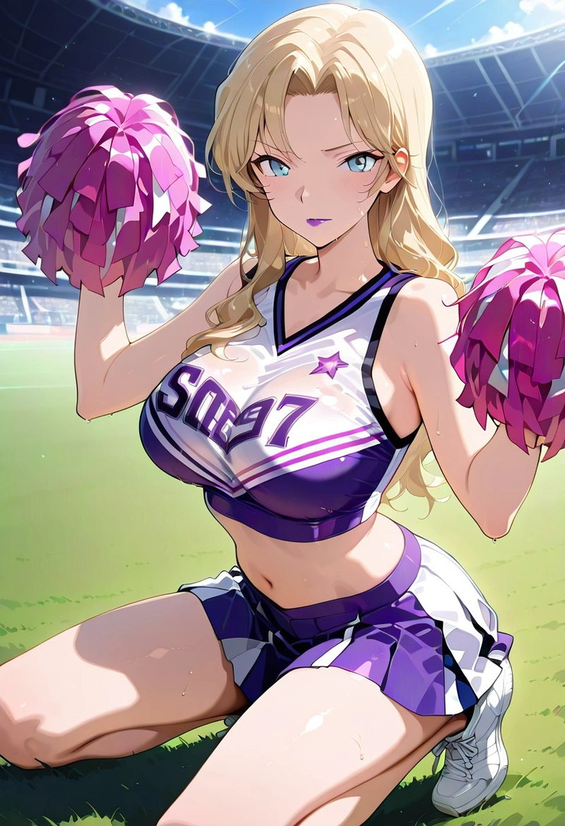 Mông tròn quyến rũ của Vermouth anime hentai