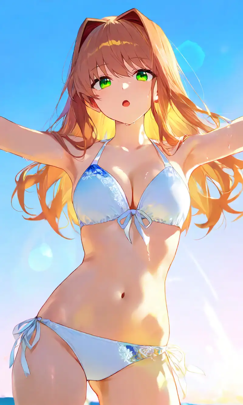 Monika hentai ảnh nóng bỏng siêu đẹp