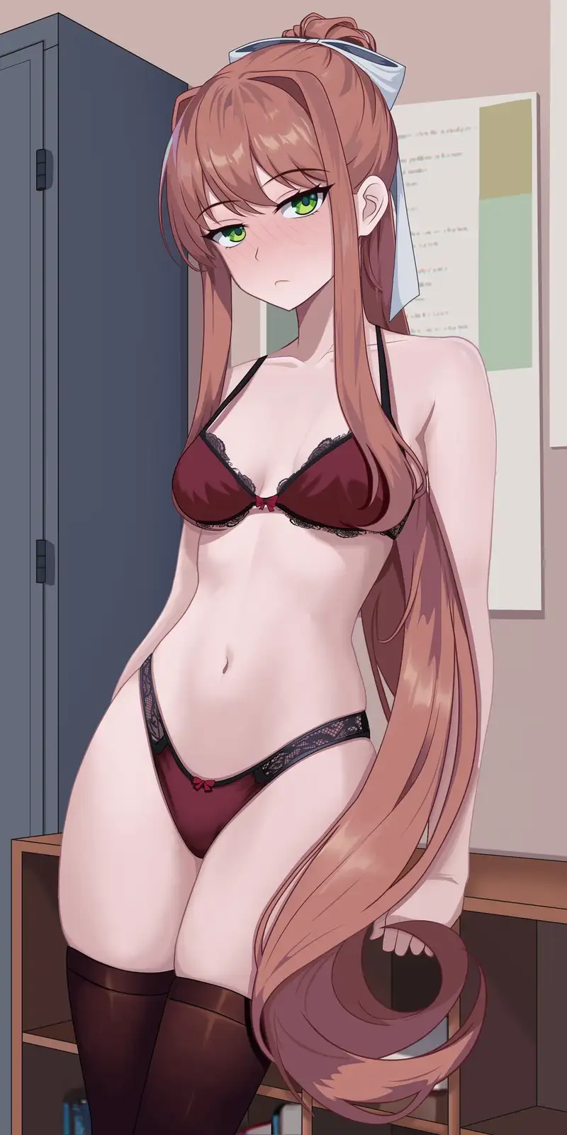 Monika hentai ảnh sexy full HD chất lượng