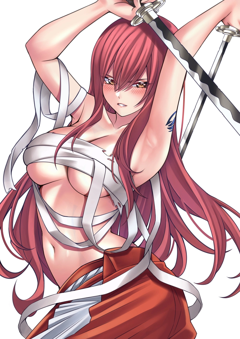 Nhân vật Erza Scarlet body cực nét