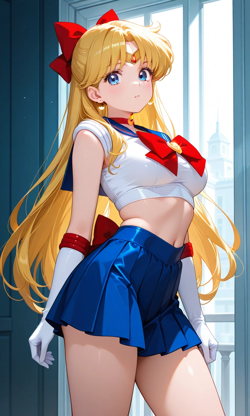 Sailor Moon hentai mông tròn đầy đặn