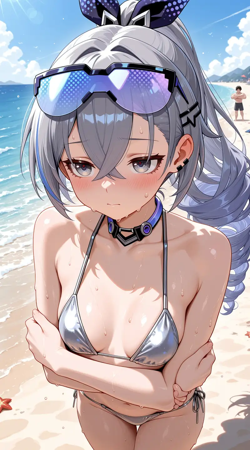 Silver Wolf ảnh hentai đầy quyến rũ