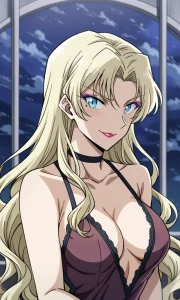 Vòng ba căng tròn gợi dục Vermouth hentai