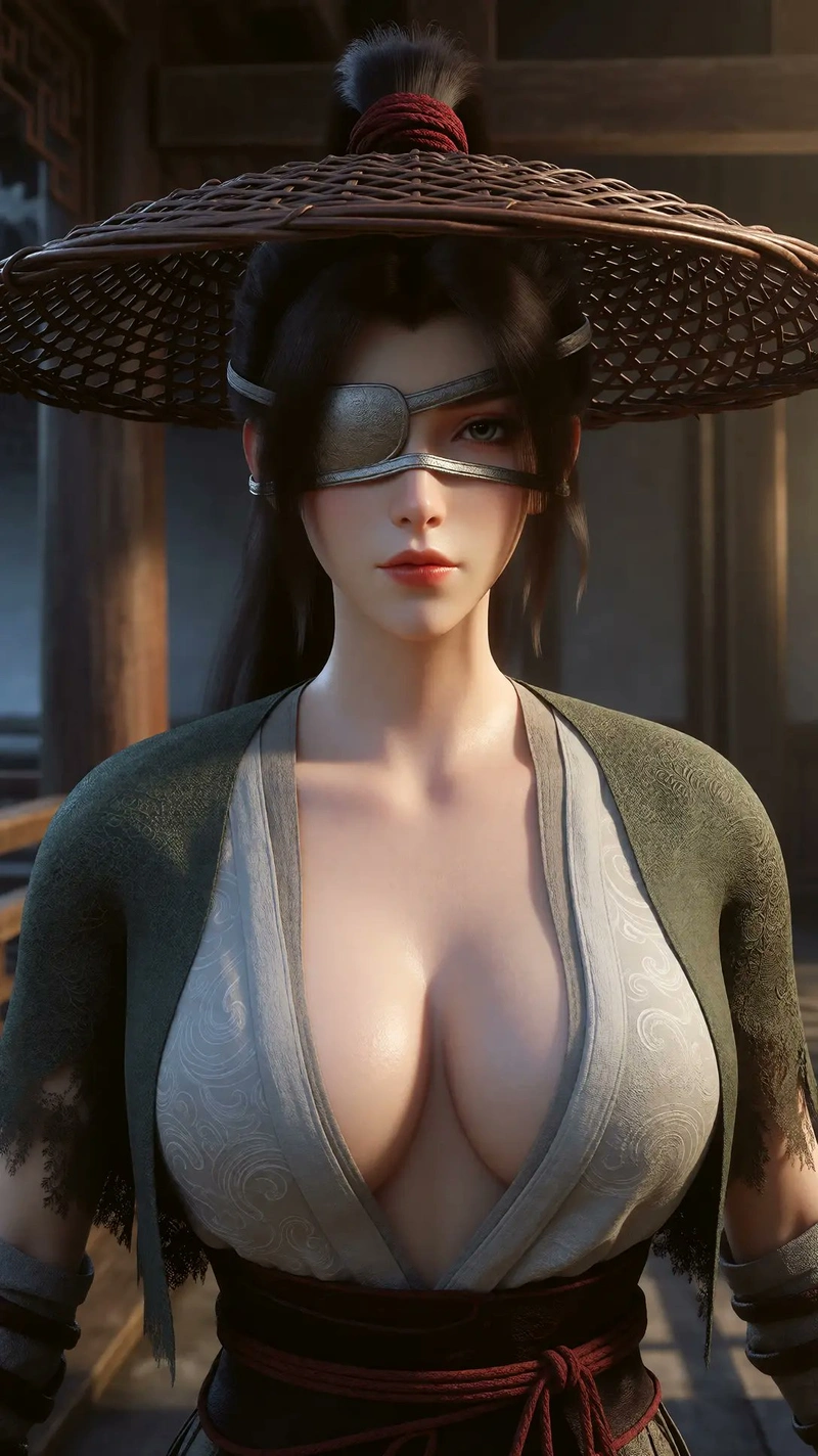 Vòng một căng tròn ảnh hentai cổ trang