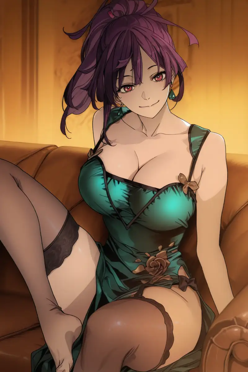 Yuzuriha hentai ảnh full HD nóng bỏng