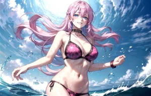 ảnh 3D Shikimori hentai chân thực