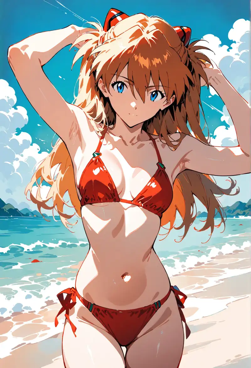 ảnh Asuka hentai đẹp mắt