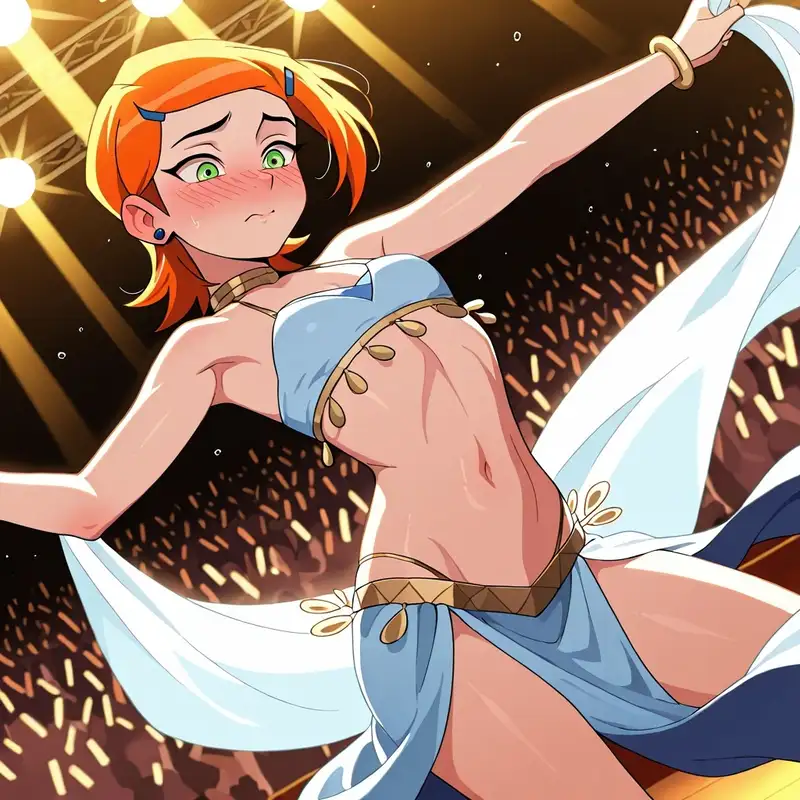 ảnh Gwen hentai đen trắng nghệ thuật