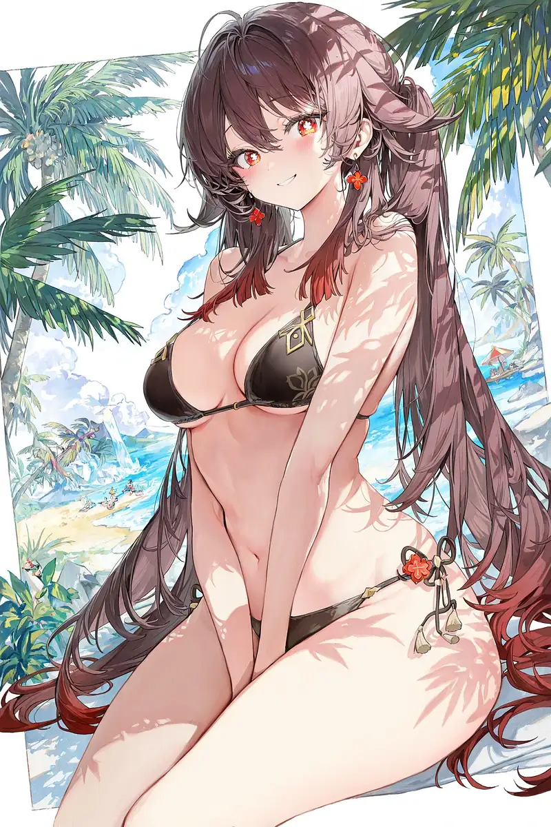 ảnh Hu Tao hentai genshin nude