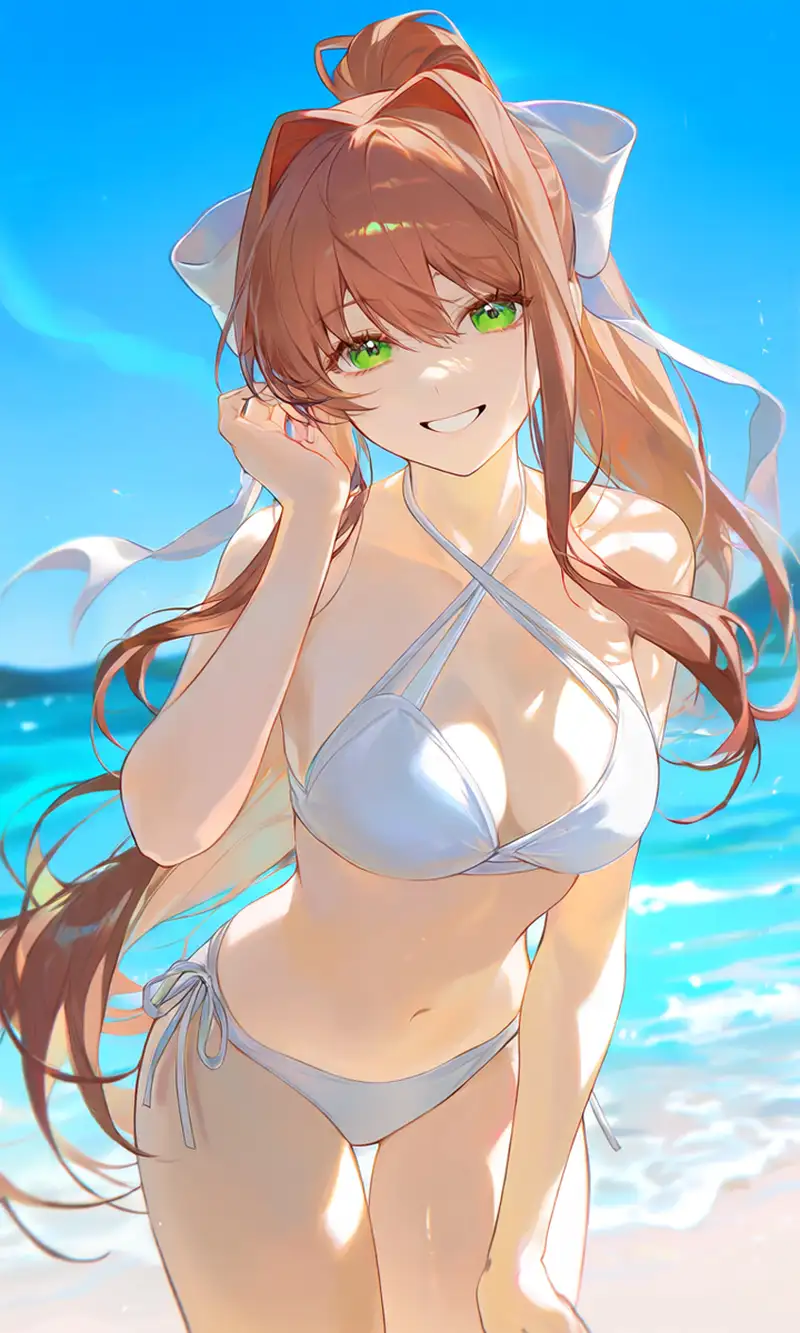 ảnh Monika hentai 18+ full HD gợi cảm