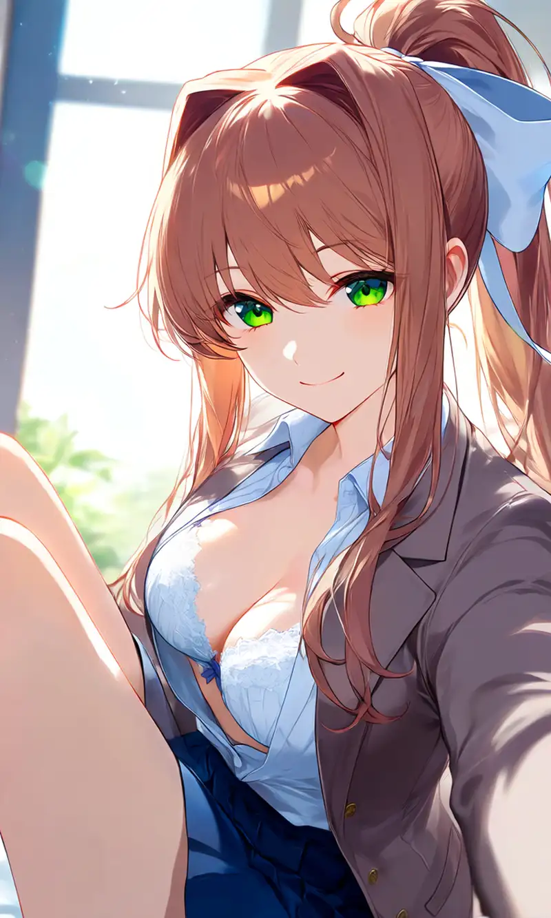ảnh Monika hentai full nóng bỏng gợi cảm