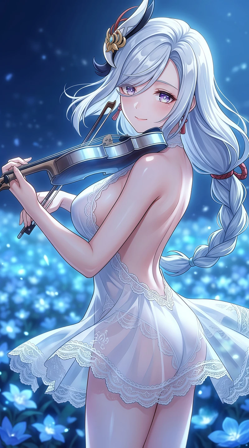 ảnh Shenhe hentai gợi cảm quyến rũ