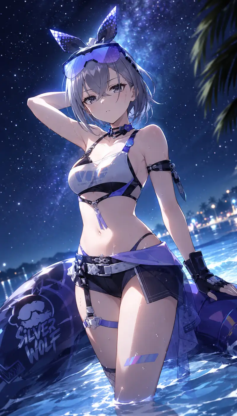 ảnh Silver Wolf hentai đầy lôi cuốn