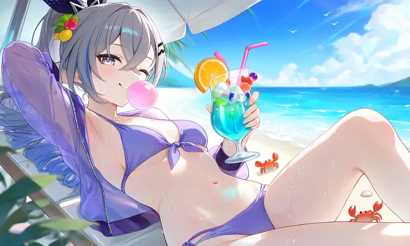 ảnh Silver Wolf hentai gợi cảm quyến rũ