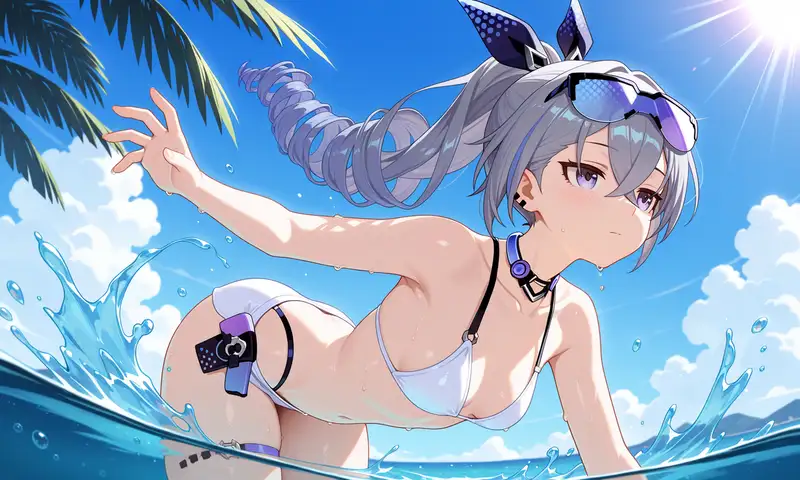 ảnh Silver Wolf hentai xinh đẹp nóng bỏng