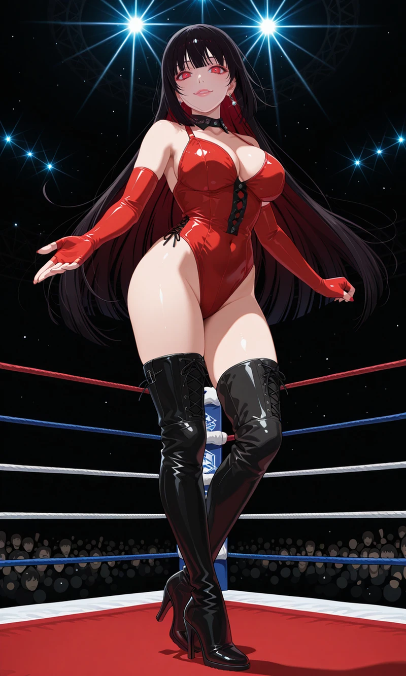 ảnh Yumeko hentai trang phục mỏng manh